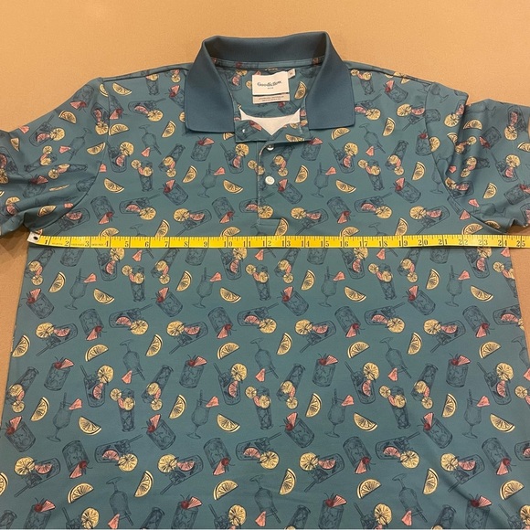Men’s Goodfellow Summer Cocktail Golf Polo Size XL - Picture 7 of 9